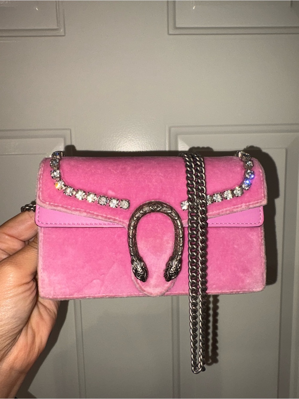 Gucci Dionysus Velvet Pink